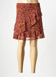 Jupe courte rouge GRACE & MILA femme