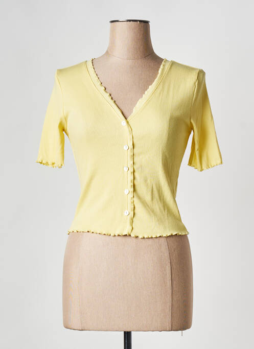 Top jaune ONLY pour femme
