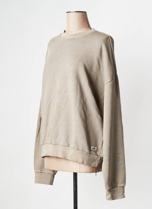 Sweat-shirt marron REEBOK pour femme