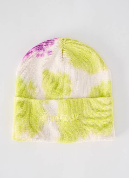 Bonnet jaune SUPERDRY pour homme