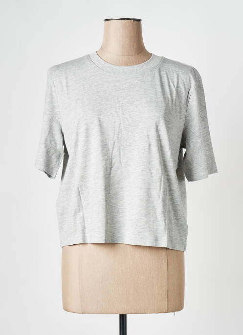 T-shirt gris ONLY pour femme