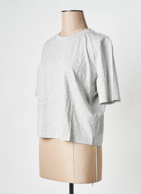 T-shirt gris ONLY femme