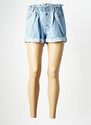 Short bleu ONLY femme
