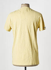 T-shirt jaune SUPERDRY pour homme seconde vue