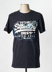 T-shirt bleu SUPERDRY pour homme seconde vue
