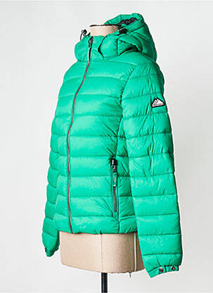Doudoune vert SUPERDRY femme