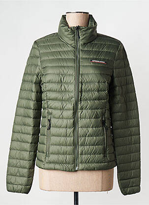 Doudoune kaki SUPERDRY femme