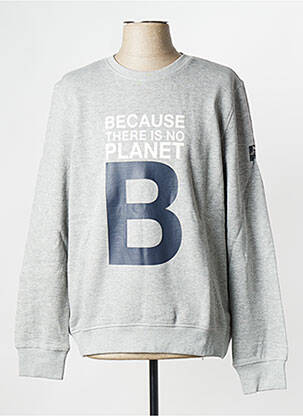 Sweat-shirt gris ECOALF homme
