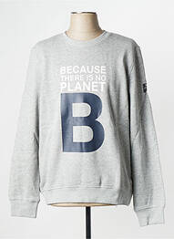 Sweat-shirt gris ECOALF homme
