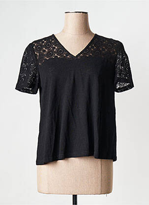 T-shirt noir GRACE & MILA pour femme