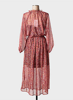 Robe longue rouge GRACE & MILA femme