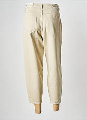 Jean coupe Mom beige ONLY pour femme seconde vue
