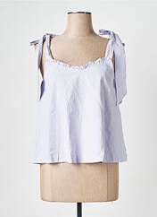 Top violet GRACE & MILA pour femme seconde vue
