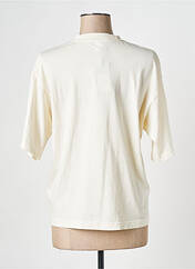 T-shirt beige REEBOK pour femme seconde vue