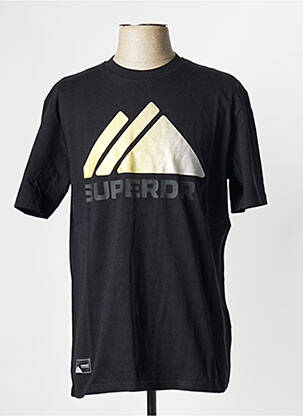 T-shirt noir SUPERDRY homme
