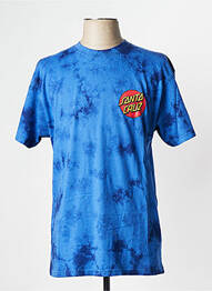 T-shirt bleu SANTA CRUZ homme