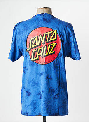 T-shirt bleu SANTA CRUZ homme