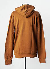 Sweat-shirt à capuche marron DAYTONA pour homme seconde vue