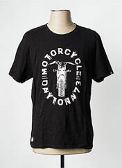 T-shirt noir DAYTONA pour homme seconde vue