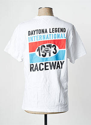 T-shirt blanc DAYTONA homme