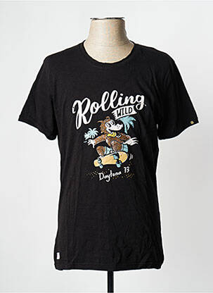 T-shirt noir DAYTONA homme