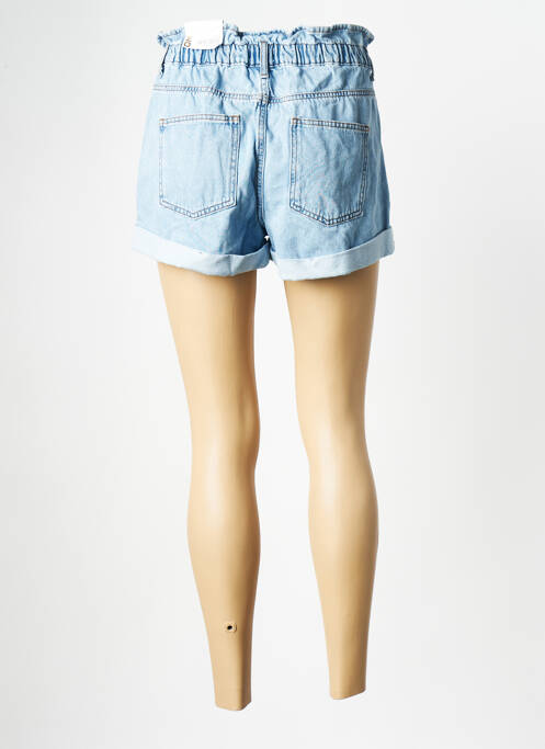 Short bleu ONLY pour femme
