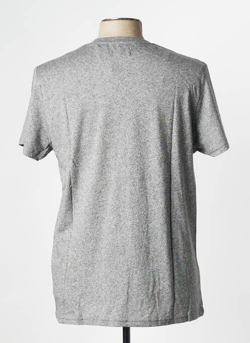 T-shirt gris SUPERDRY pour homme