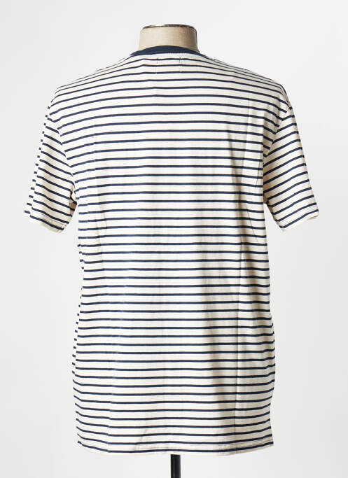 T-shirt bleu SUPERDRY pour homme