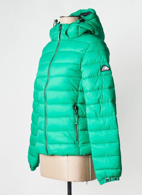 Doudoune vert SUPERDRY femme