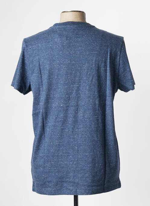 T-shirt bleu SUPERDRY pour homme
