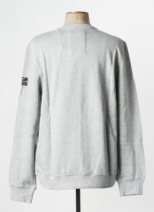 Sweat-shirt gris ECOALF pour homme