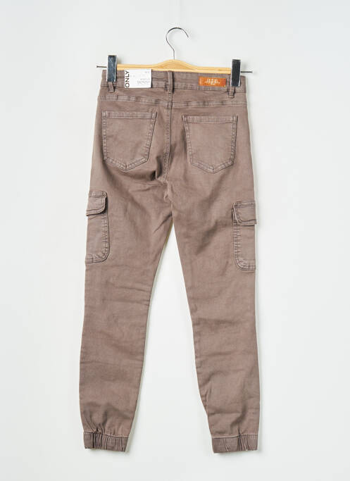 Pantalon cargo gris ONLY pour femme