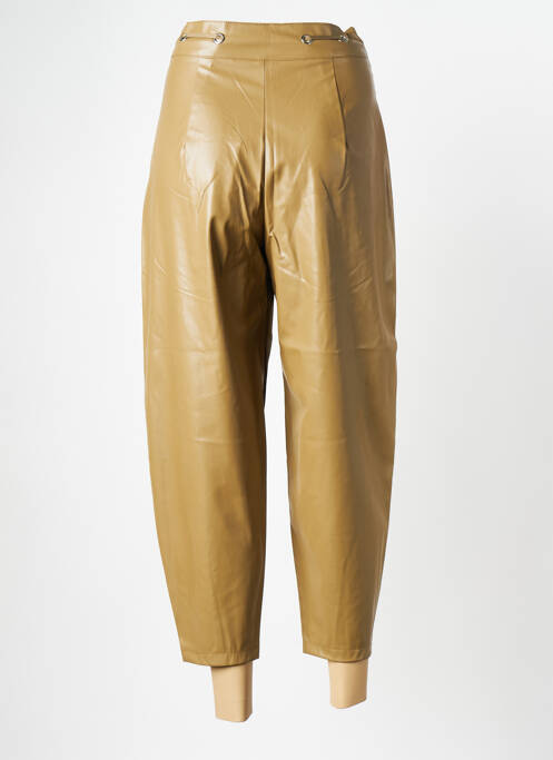 Pantalon droit beige ONLY pour femme