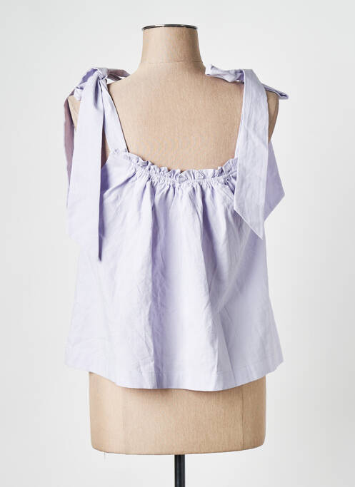 Top violet GRACE & MILA pour femme