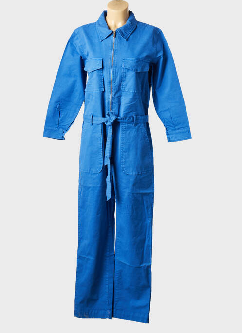 Combi-pantalon bleu ROSE GARDEN pour femme