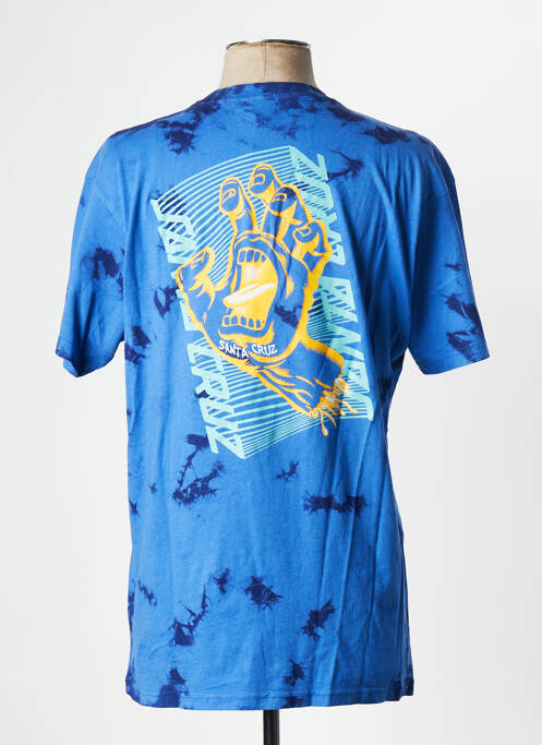 T-shirt bleu SANTA CRUZ pour homme