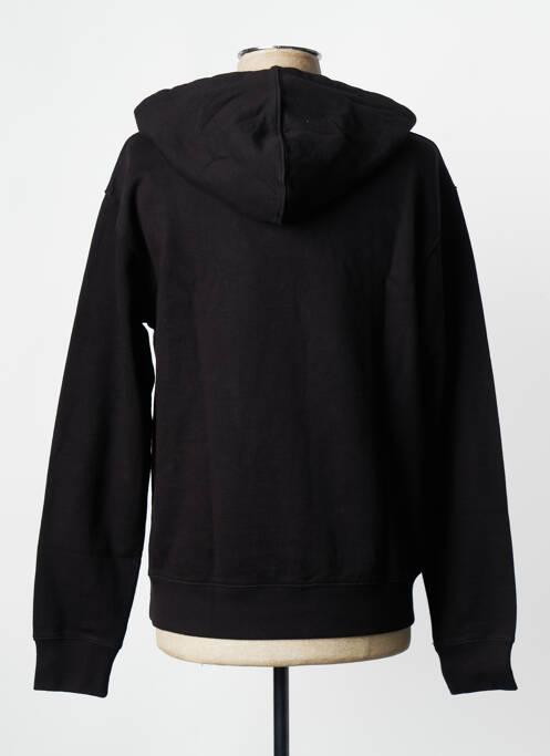 Sweat-shirt à capuche noir ROSE GARDEN femme