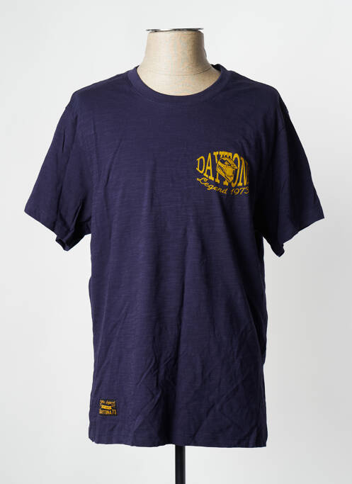 T-shirt bleu marine DAYTONA pour homme