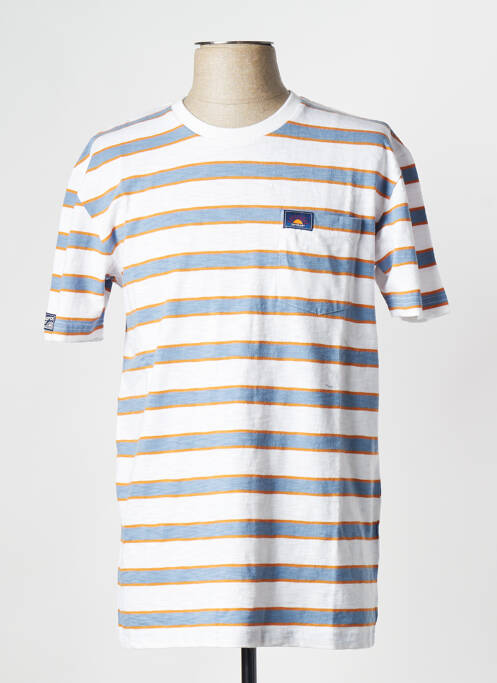 T-shirt blanc SUPERDRY pour homme