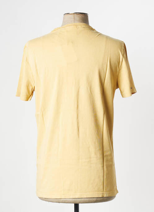 T-shirt jaune SUPERDRY pour homme