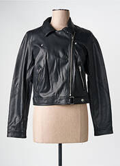 Veste simili cuir noir ONLY pour femme seconde vue
