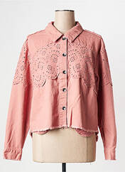 Veste en jean rose ONLY pour femme seconde vue