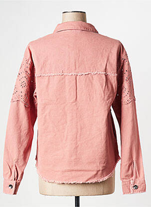 Veste en jean rose ONLY femme