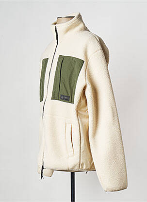 Polaire beige SUPERDRY homme