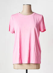 T-shirt rose MINIMUM pour femme seconde vue