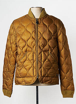 Doudoune marron SUPERDRY homme