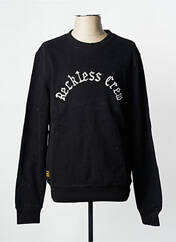 Sweat-shirt noir DAYTONA pour homme seconde vue