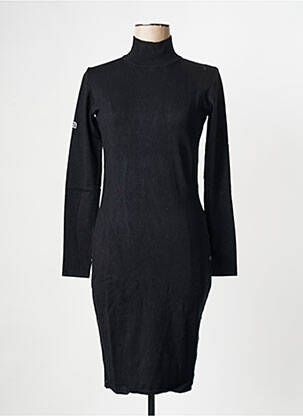 Robe mi-longue noir WASTED PARIS femme