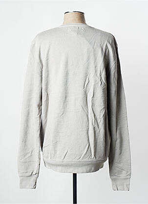 Sweat-shirt gris clair DAYTONA homme