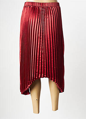 Jupe mi-longue rouge NA-KD femme